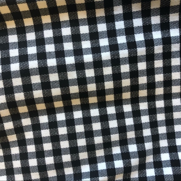 Gingham high waisted pants - Picture 5 of 5